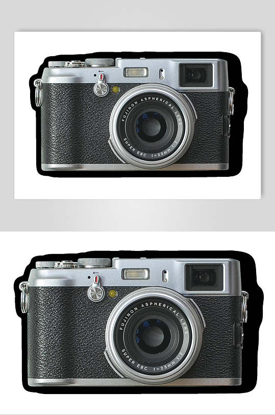 立体相机正面vi样机效果图