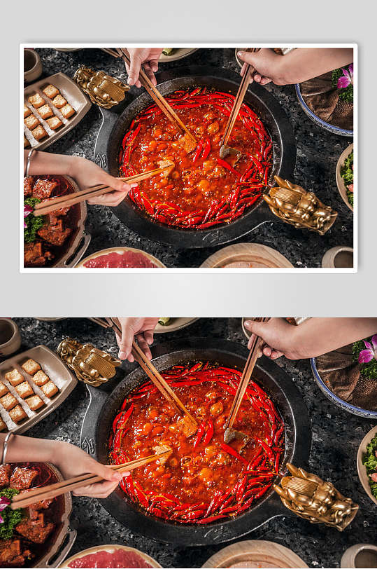 x四川火锅美食摄影图-众图网