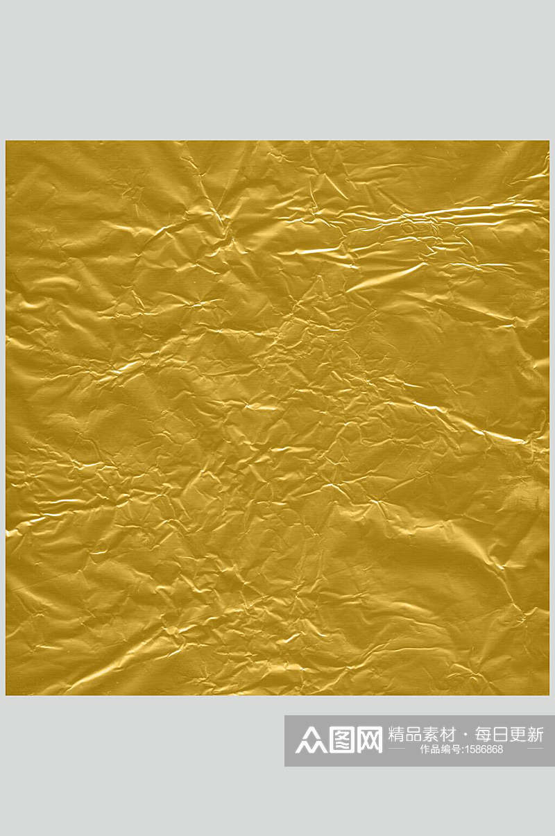 橘黄褶皱木纹金箔纸材质贴图素材素材