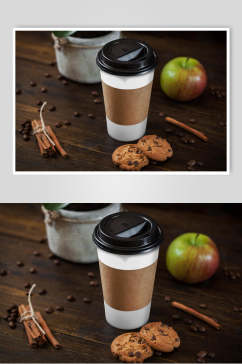 咖啡饼干整套VI样机效果图