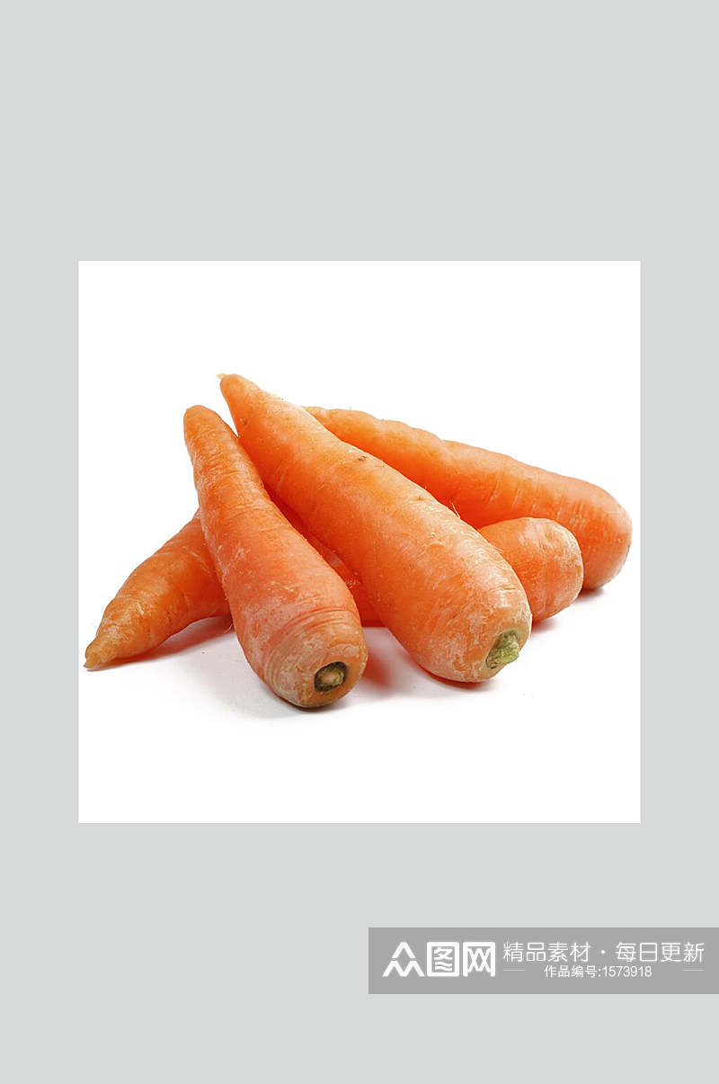 新鲜蔬菜红萝卜高清图素材