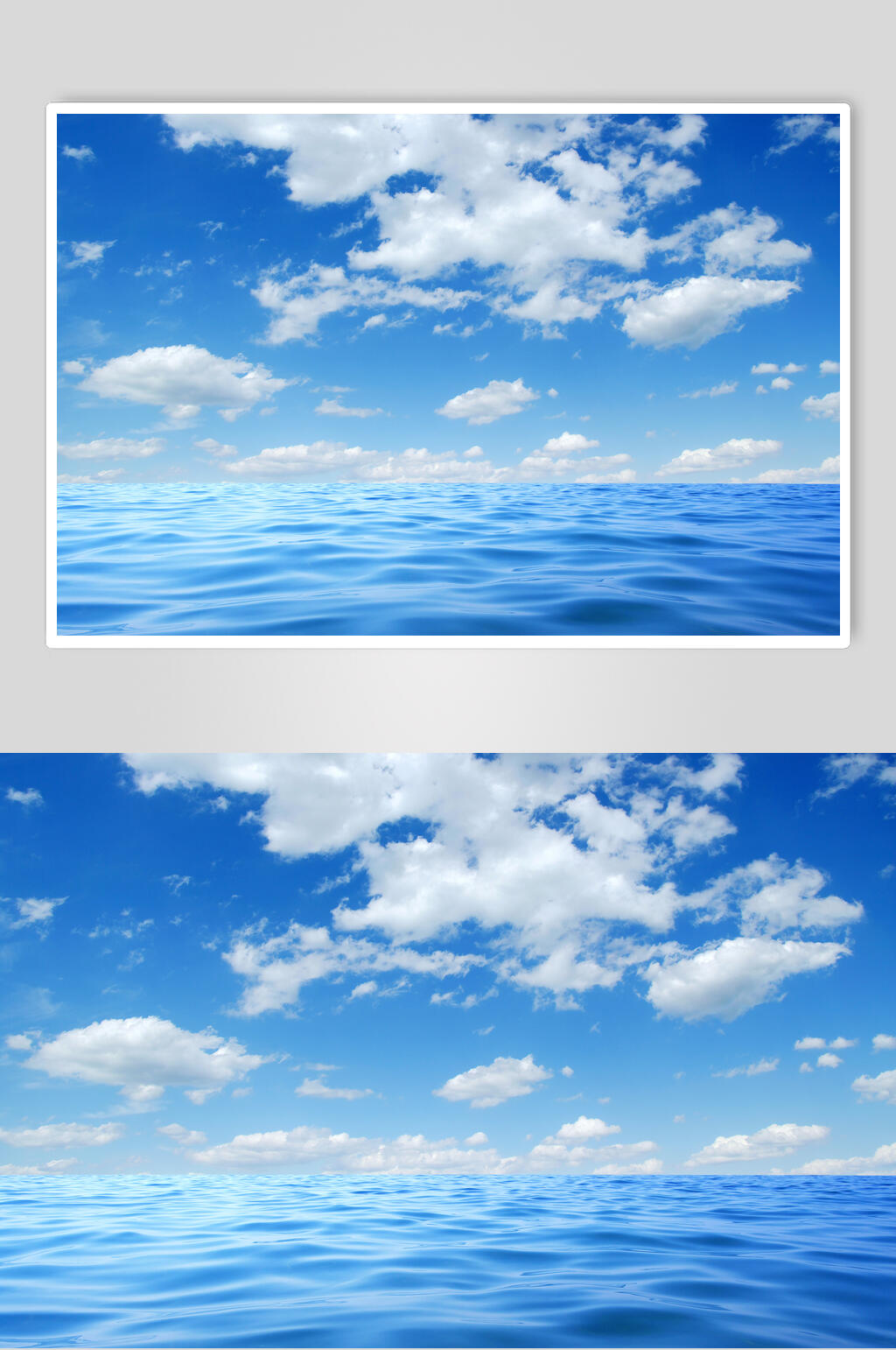 蓝色微小海浪图片素材