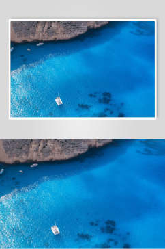 蓝色高清大海海浪图片