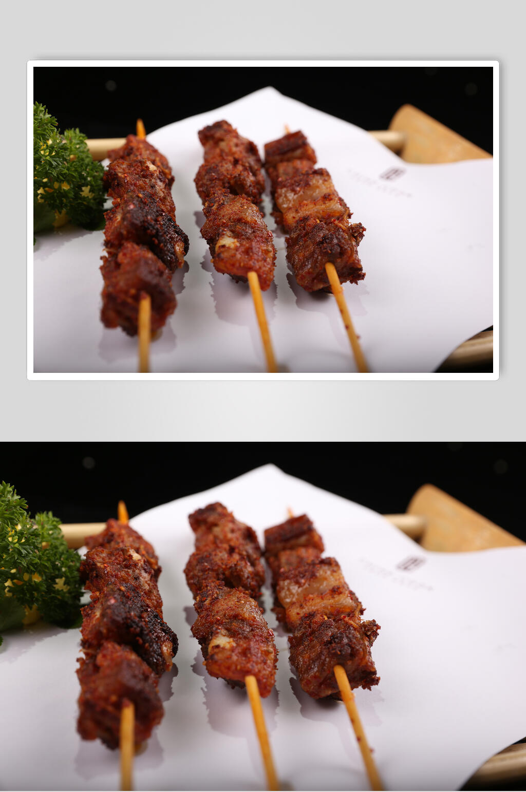 烤肉串宵夜烤串烧烤高清图片素材