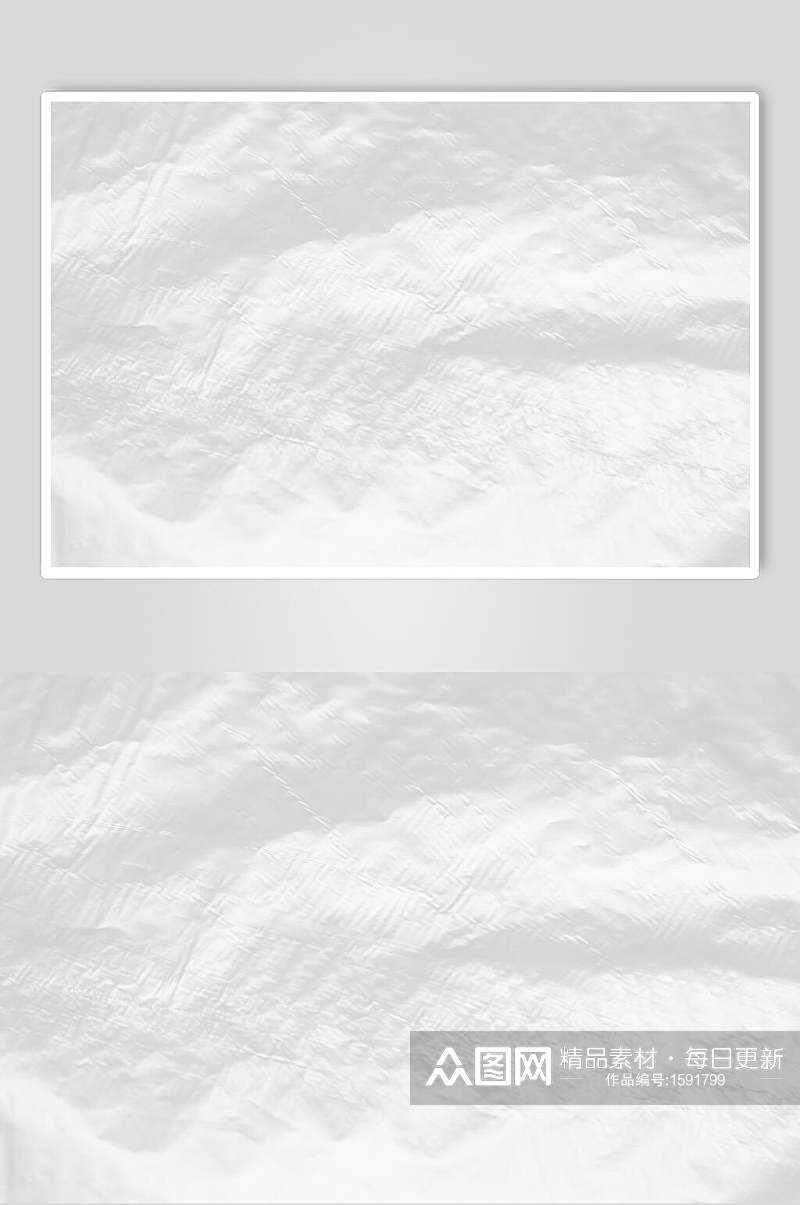 白色塑料纸质感磨砂玻璃贴图白色摄影图素材