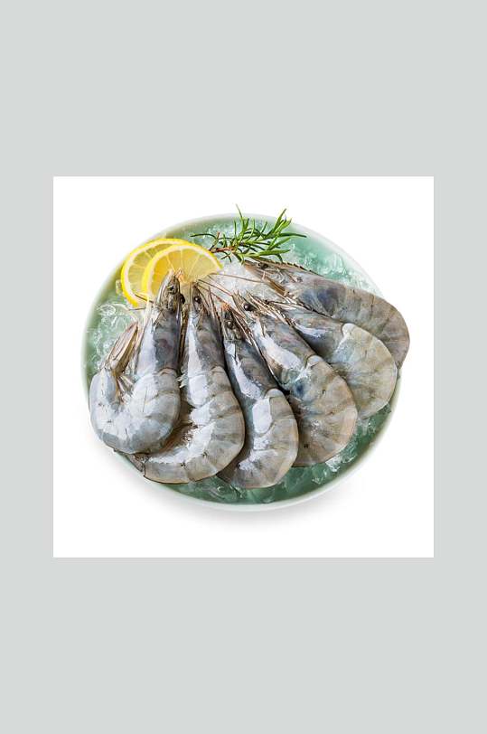 新鲜海产大虾高清图片