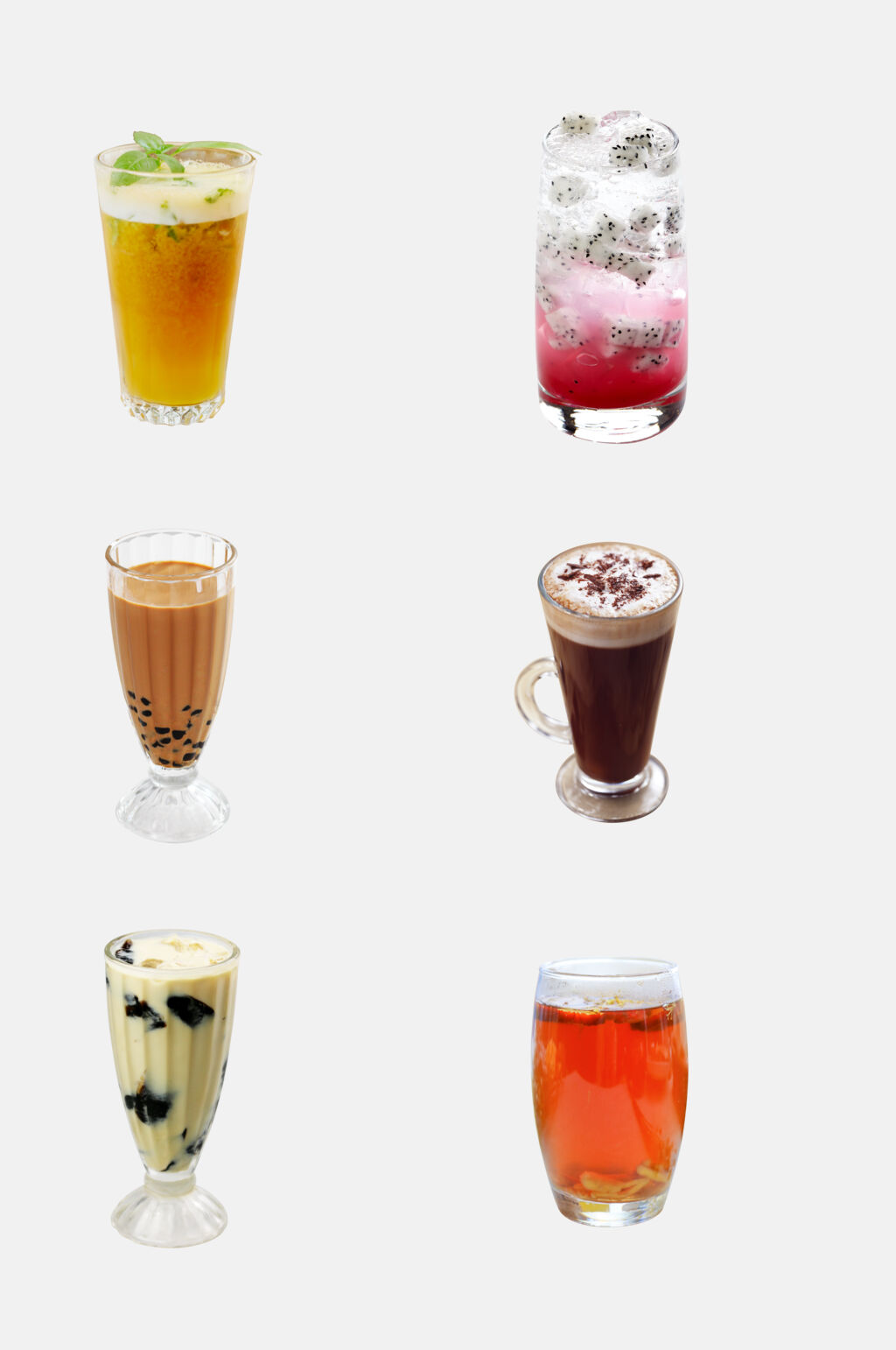 红枣姜茶元素素材素材