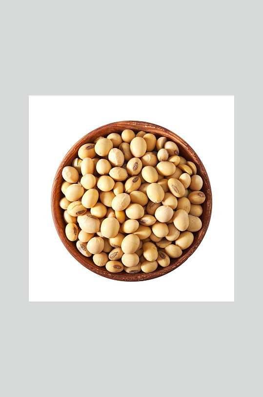 新鲜生黄豆美食摄影图