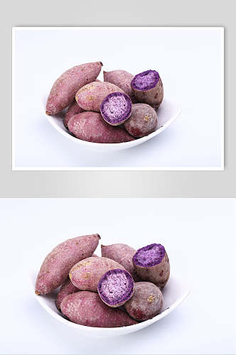 紫薯粥店甜品小吃图片