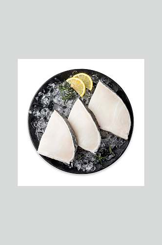 火锅食材新鲜鳕鱼图片