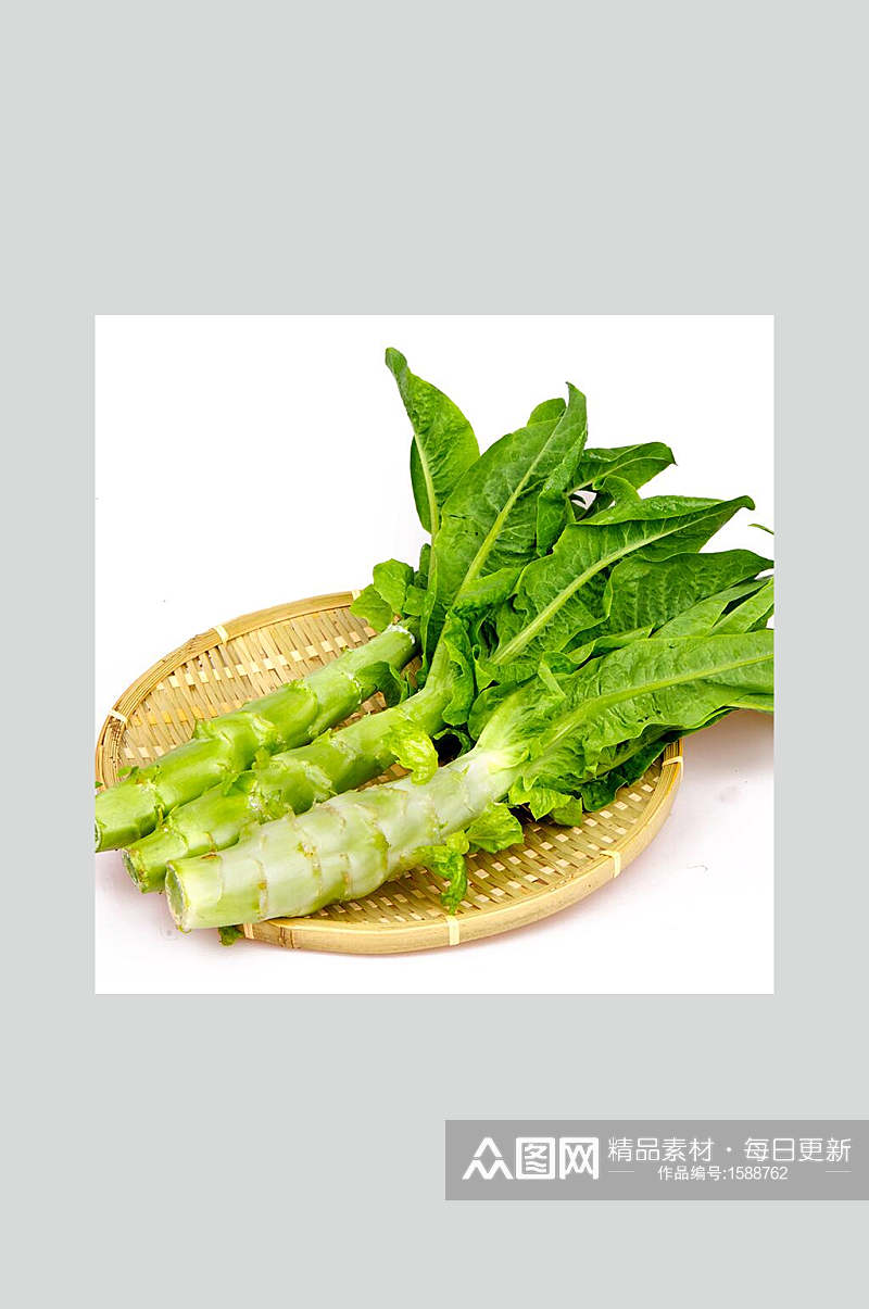 莴苣营养绿色食品摄影图素材
