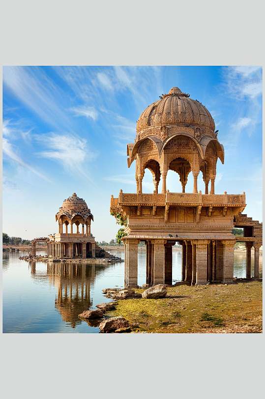 古建筑插画山峰宫殿古建筑插画古建筑插画红墙宫闱宫殿扁平化宫殿古