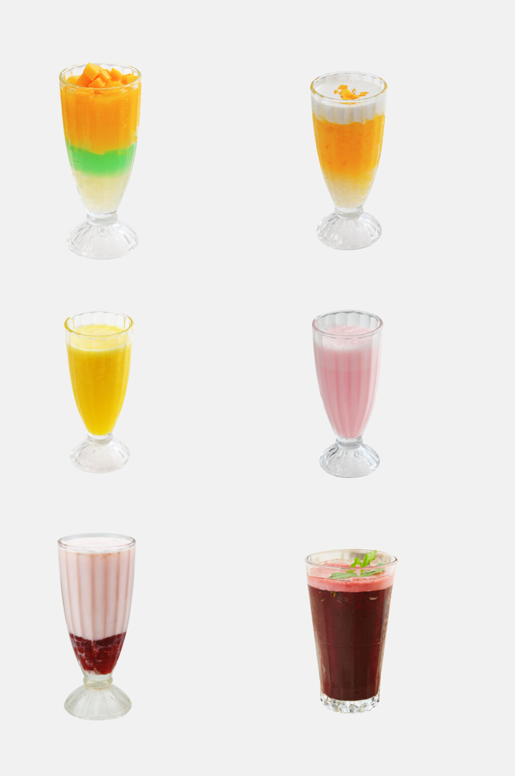 蓝莓冰茶元素素材素材