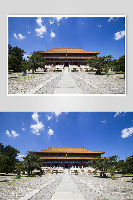 明十三陵古建筑高清图片 摄影图