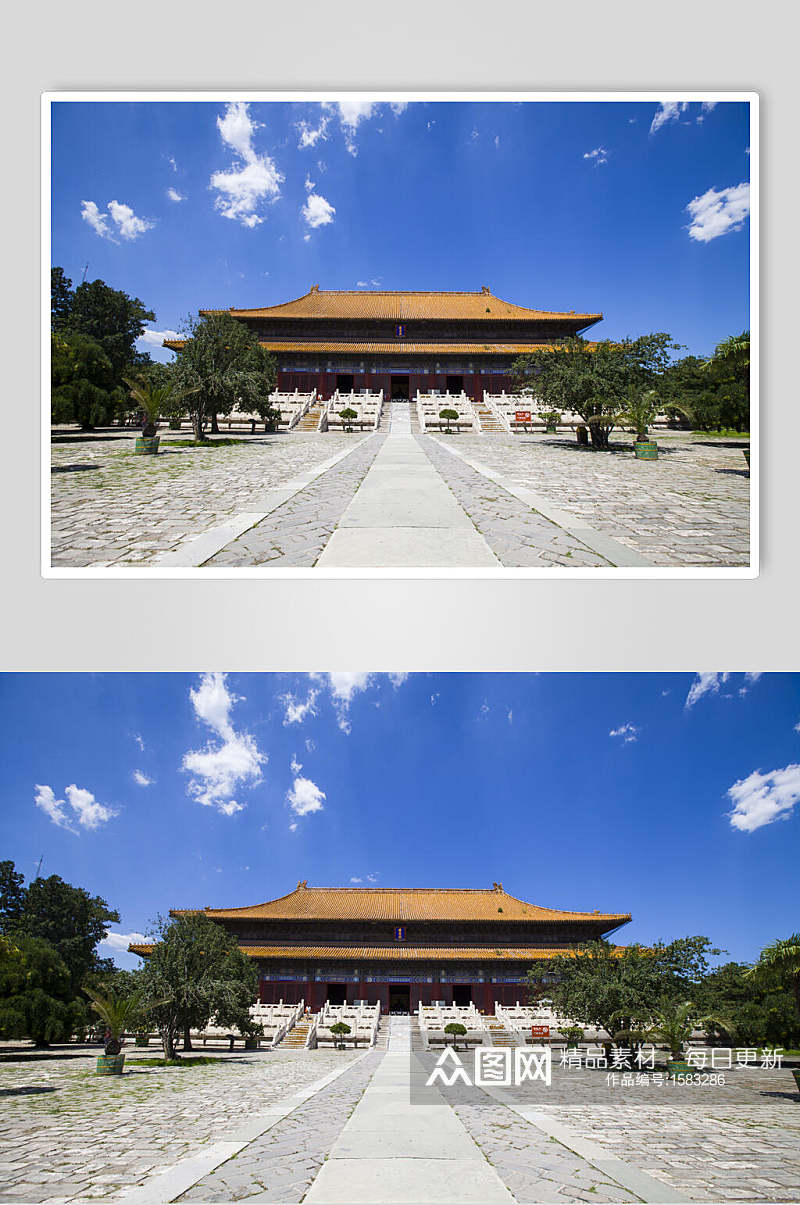 明十三陵古建筑高清图片 摄影图素材