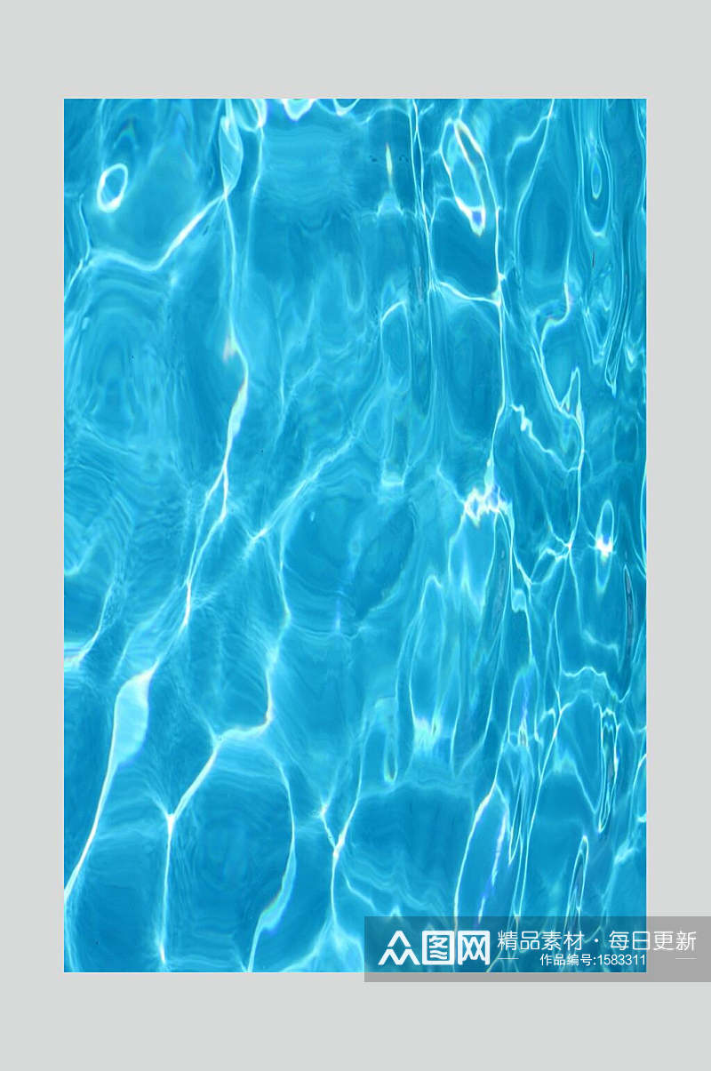 蓝色水纹图案高清图片素材