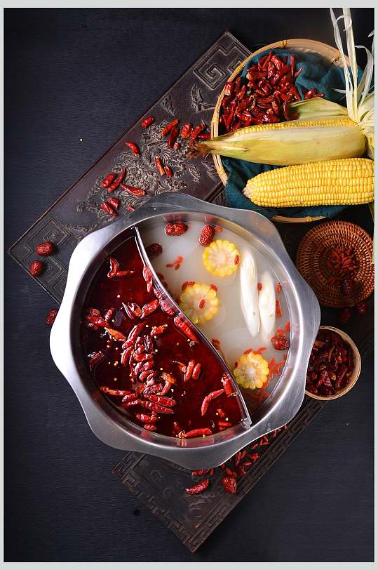 高清鸳鸯火锅图片-高清鸳鸯火锅素材下载-众图网