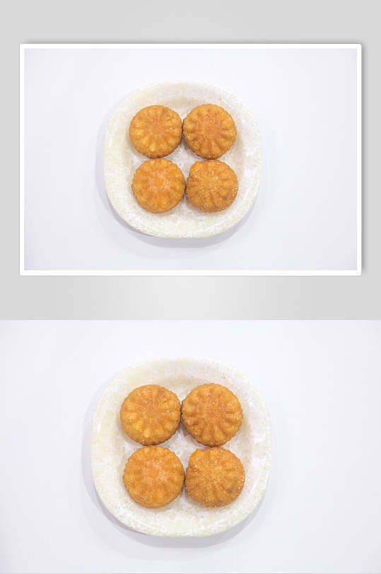 南瓜饼粥店甜品小吃图片