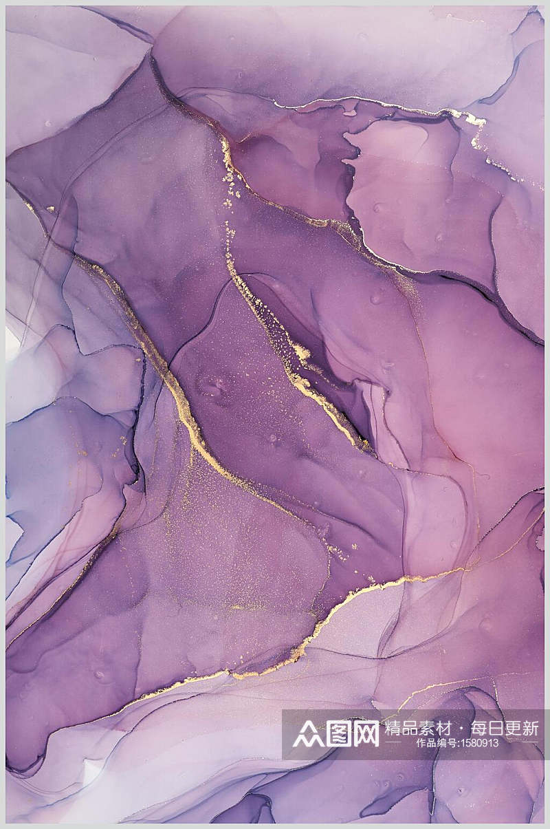 淡紫块状大理石纹理高清图片素材