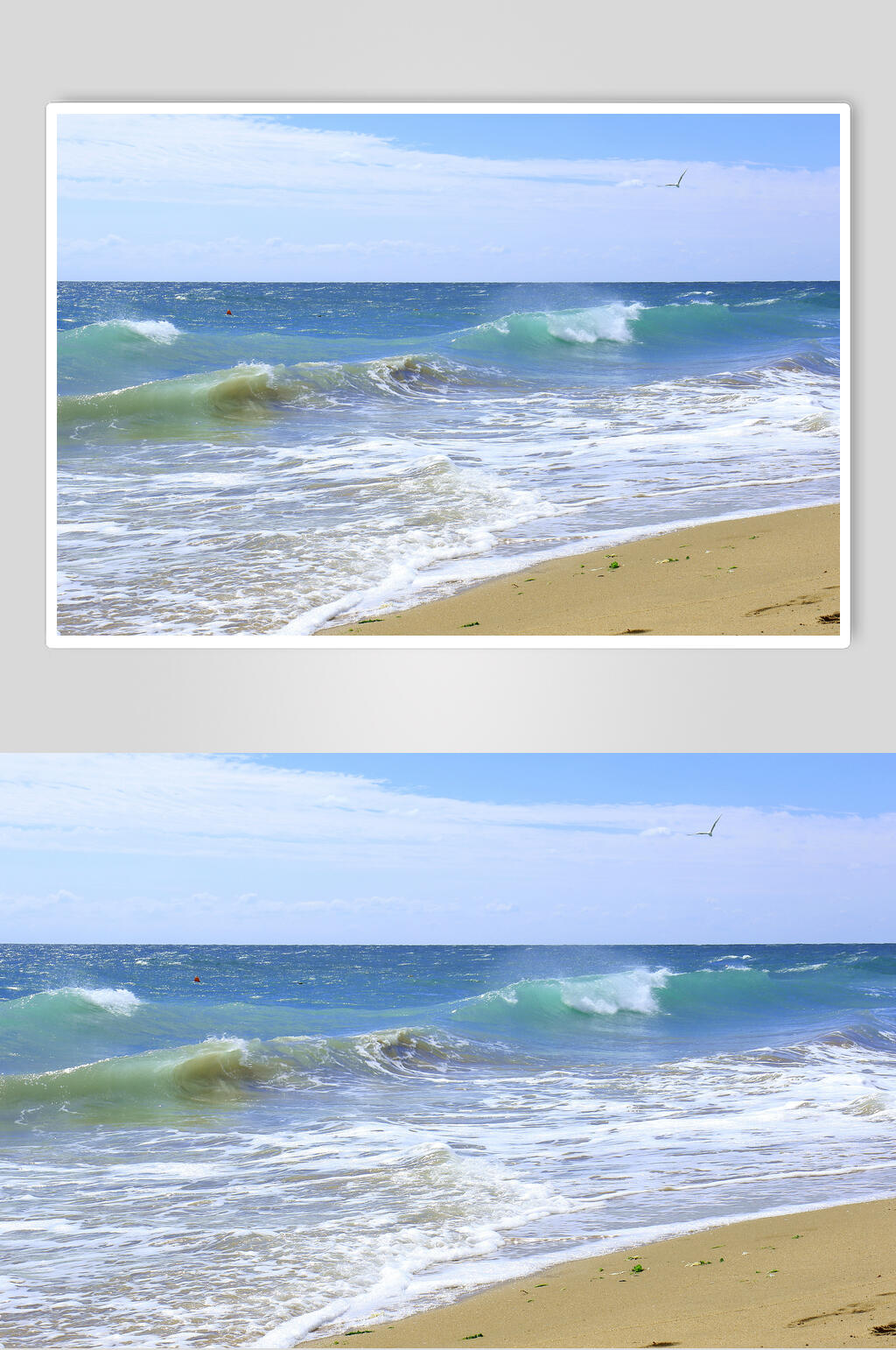 海浪图片海浪沙滩摄影图素材
