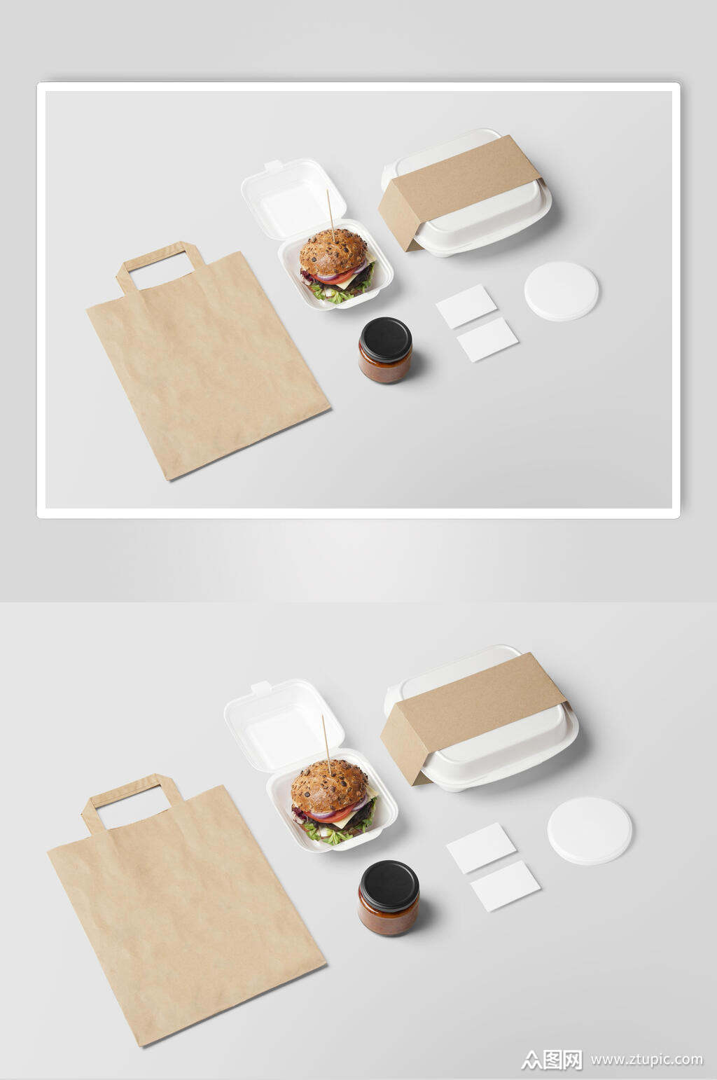 美食vi样机模板下载-编号1647207-众图网