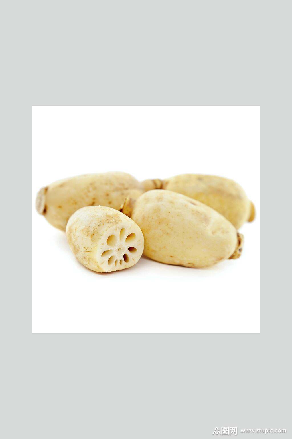 蔬菜莲藕图片素材