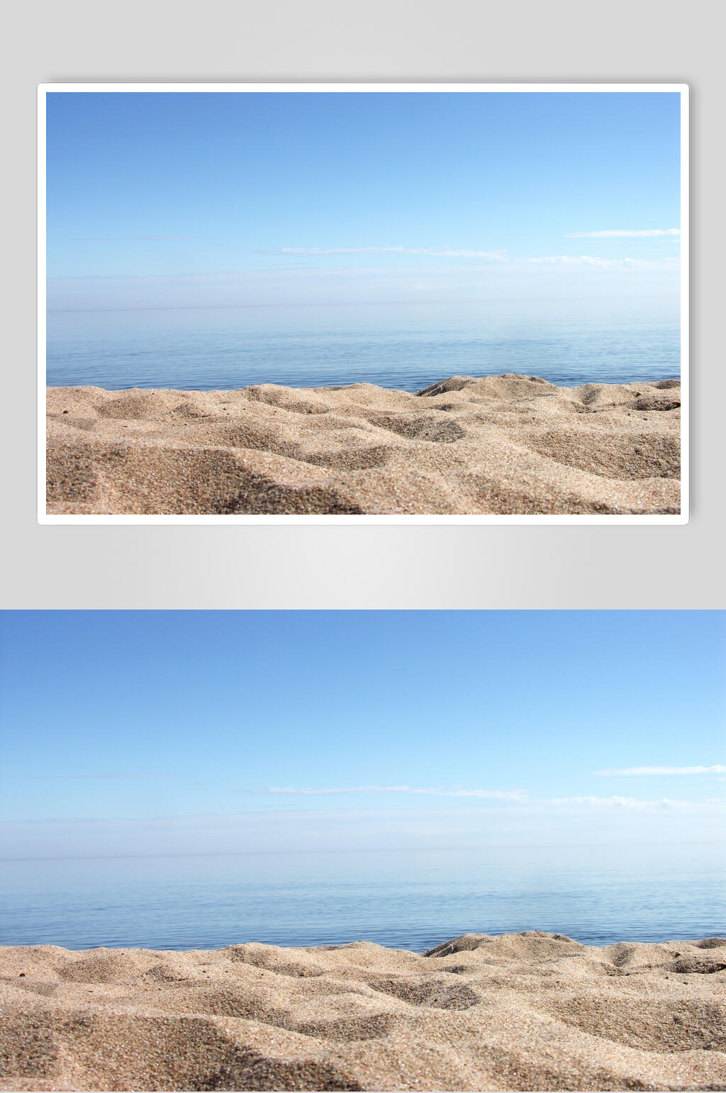 沙滩大海海浪图片素材