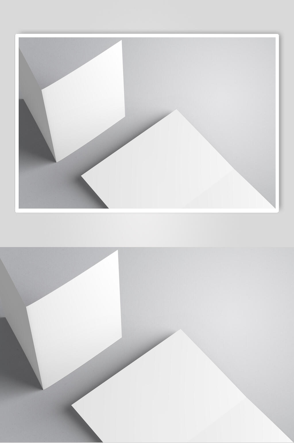 空白画册样机效果图素材