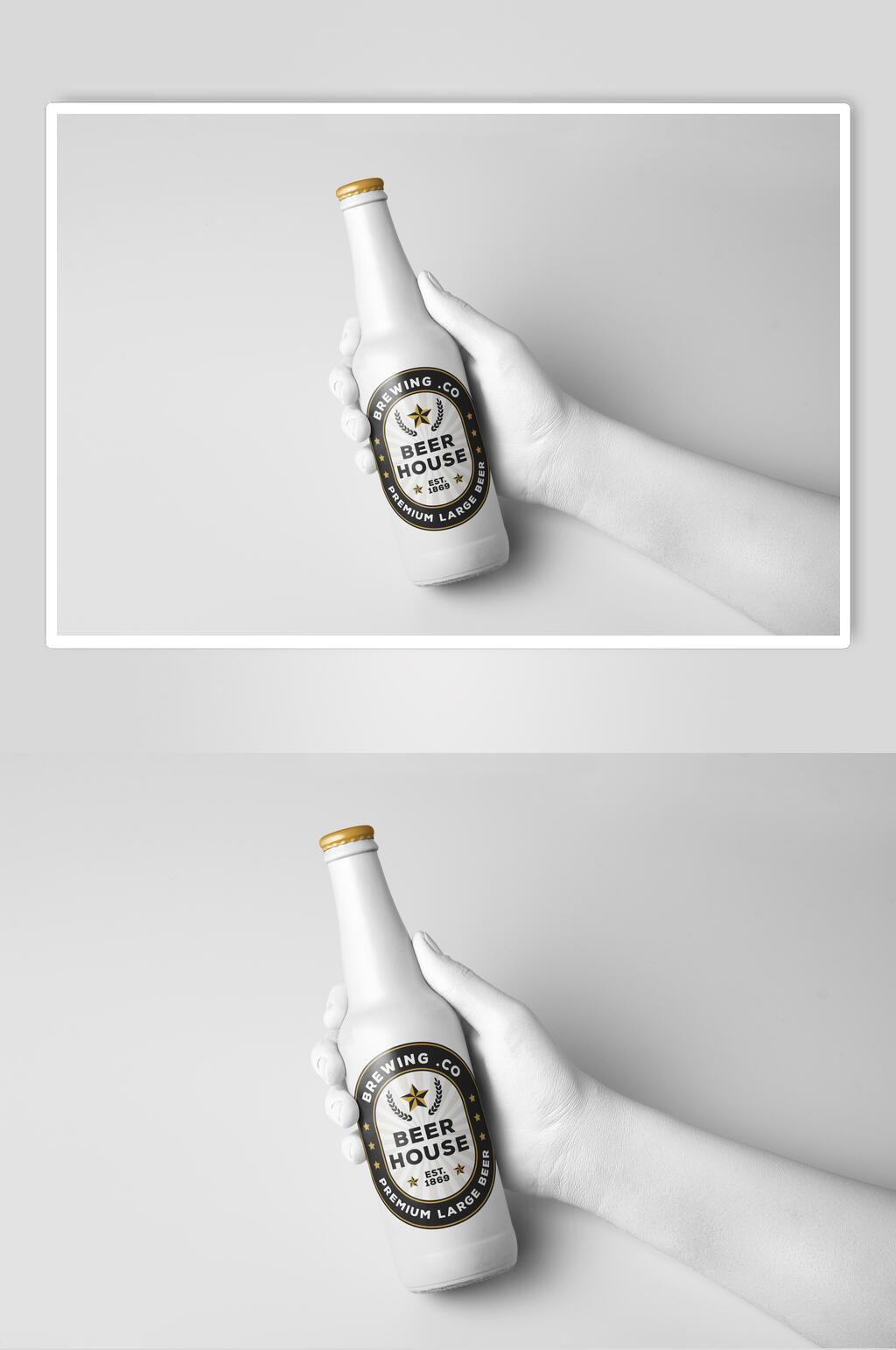 高端酒类包装样机素材