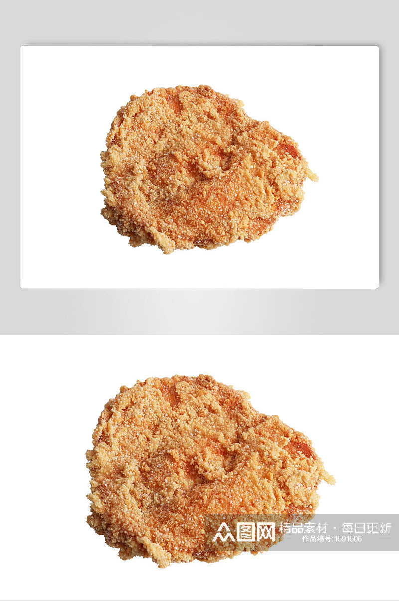 炸鸡烤鸡白底图片美味小吃美味摄影图素材