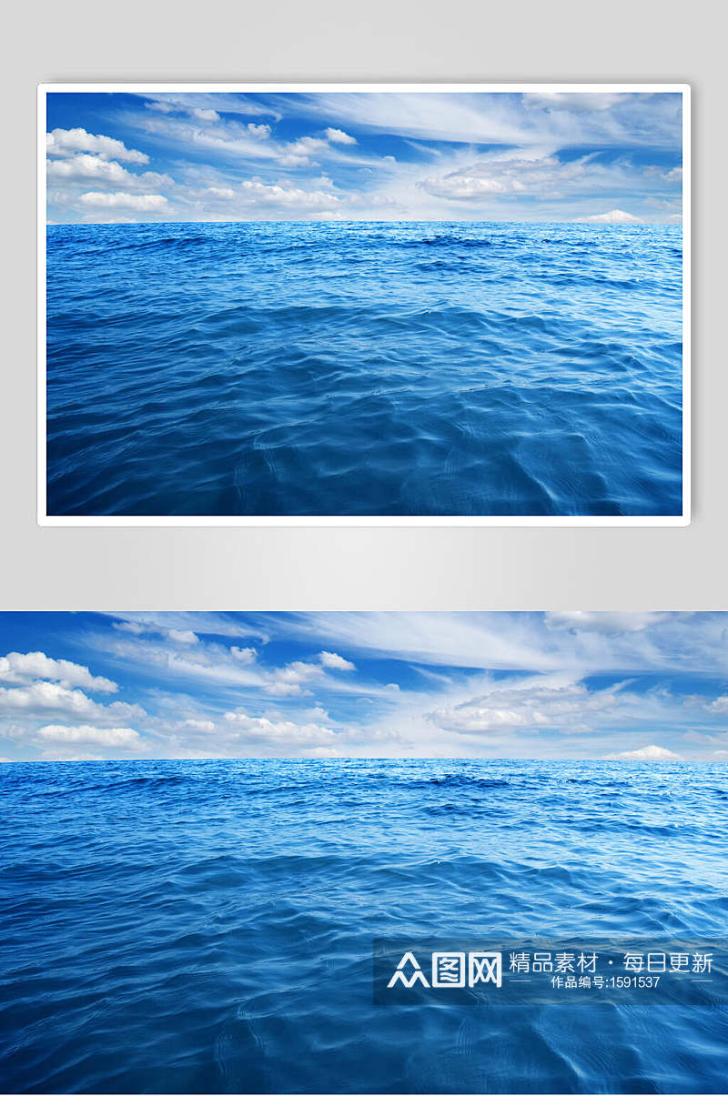 海浪图片天空大海摄影图素材