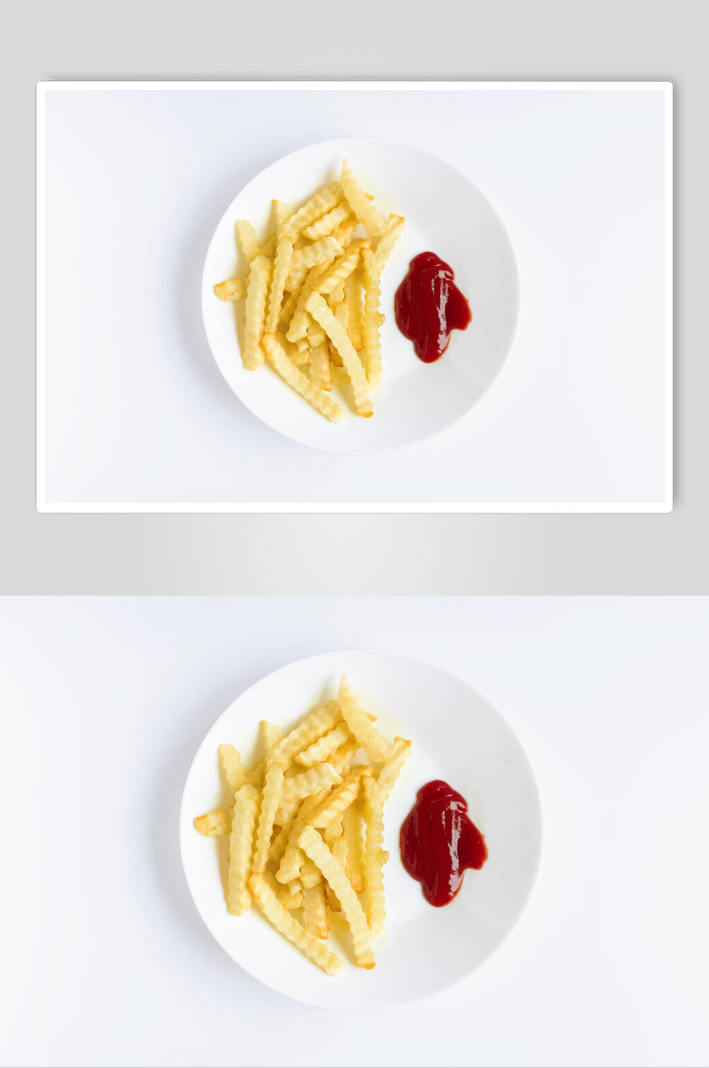 特写薯条小食图片素材