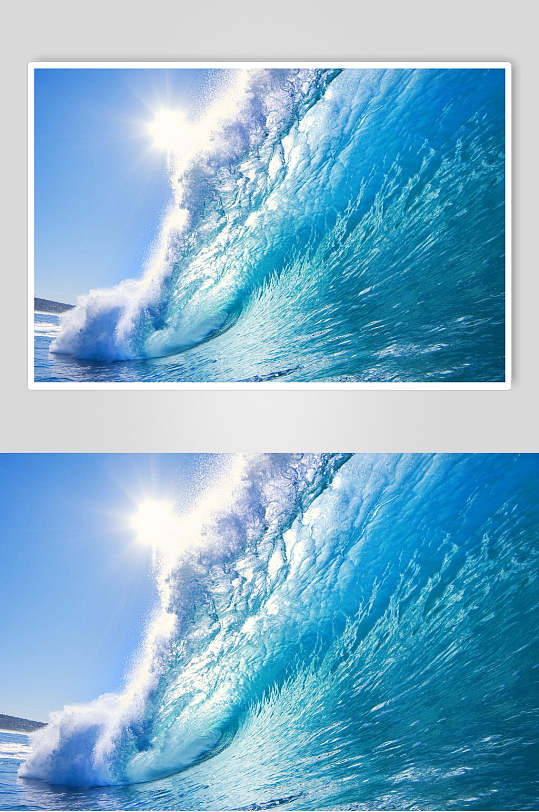 海浪图片巨浪大海摄影图