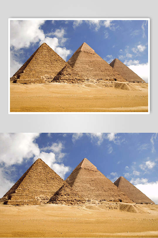 金色印度金字塔高清图片