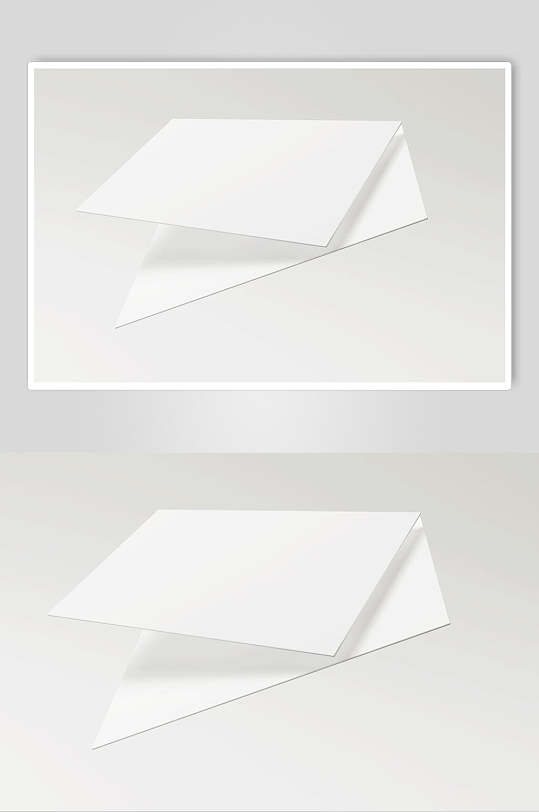 空白纸张vi样机效果图