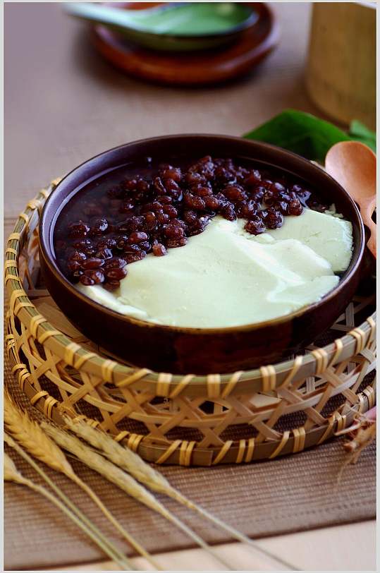 豆花甜品高清甜品图片