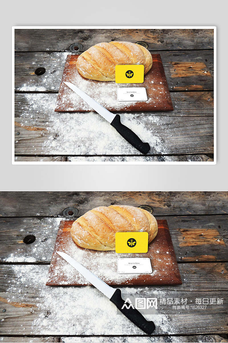 面包整套VI样机效果图素材