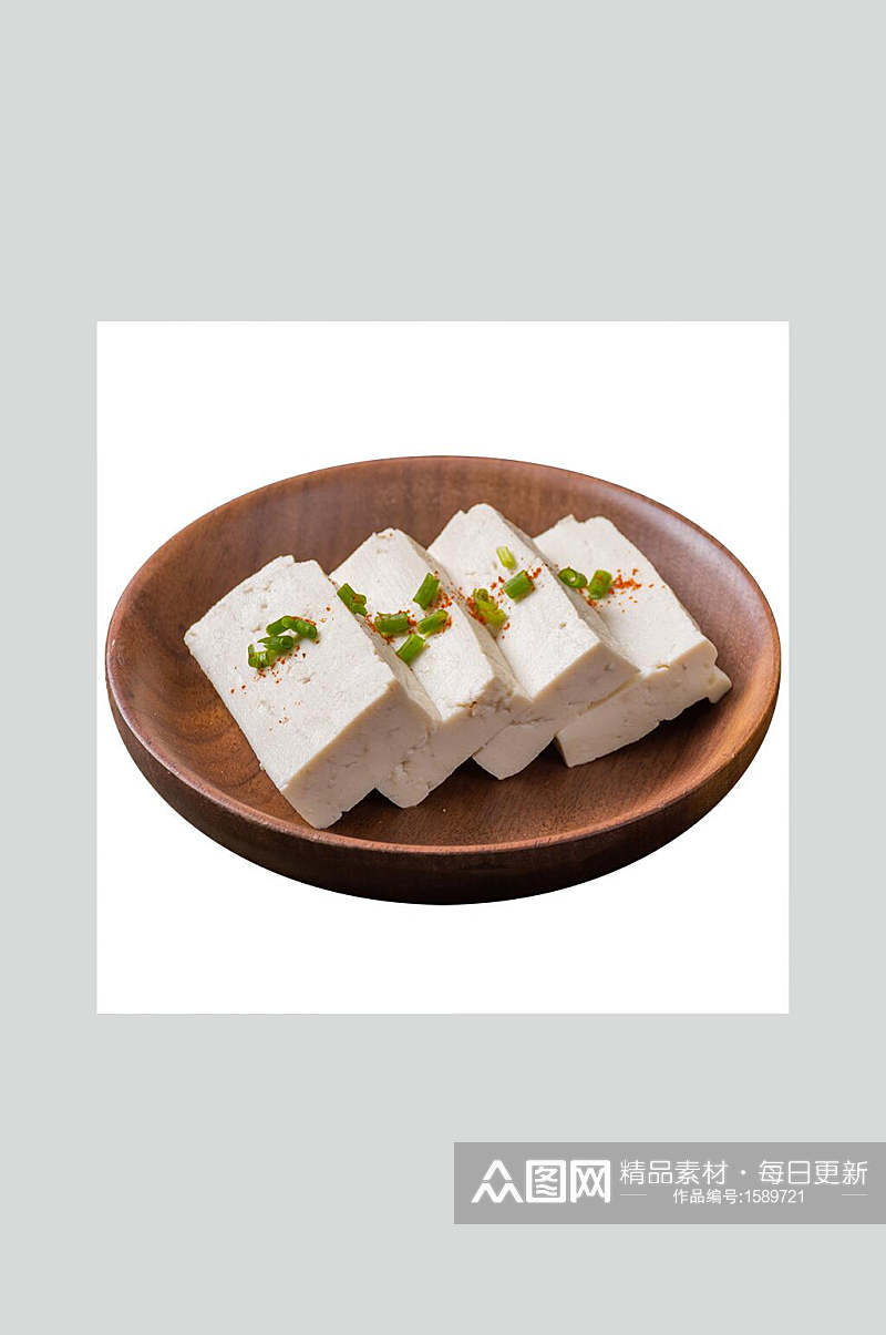 白色鲜嫩豆腐高清图片素材
