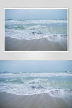 高清实拍壮观大海海浪图片