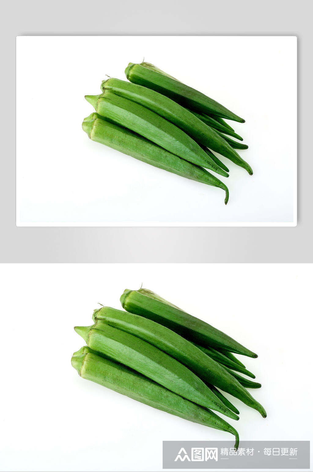 青葵瓜果蔬菜白底蔬菜高清图片