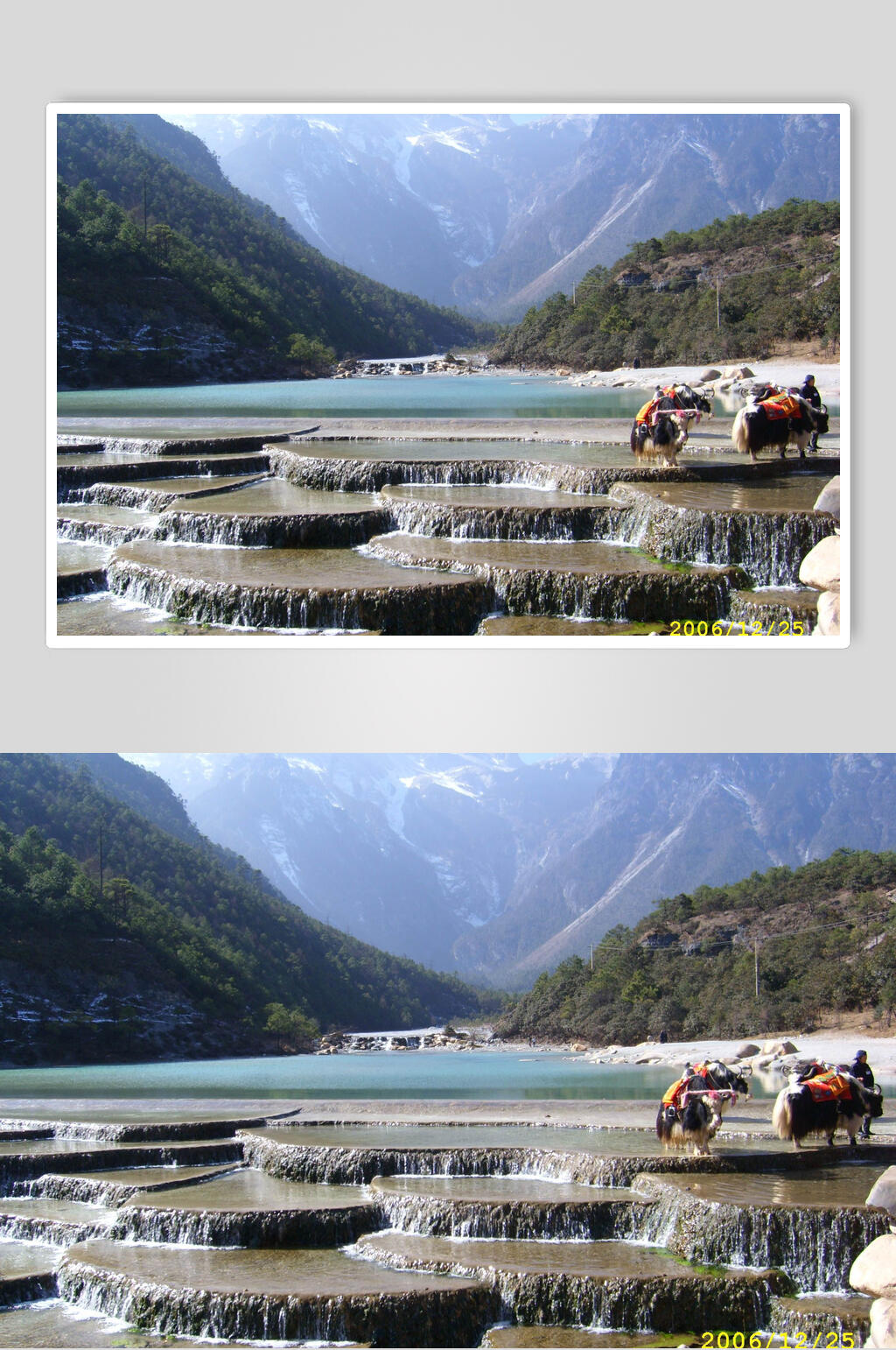 湖光山色江山如画的云南图片素材