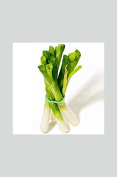 新鲜蔬菜大葱美食摄影图