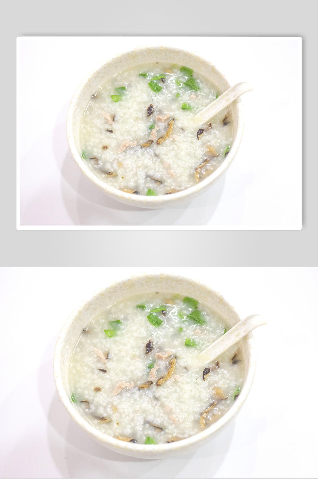 香菇瘦肉粥粥店甜品小吃图片素材