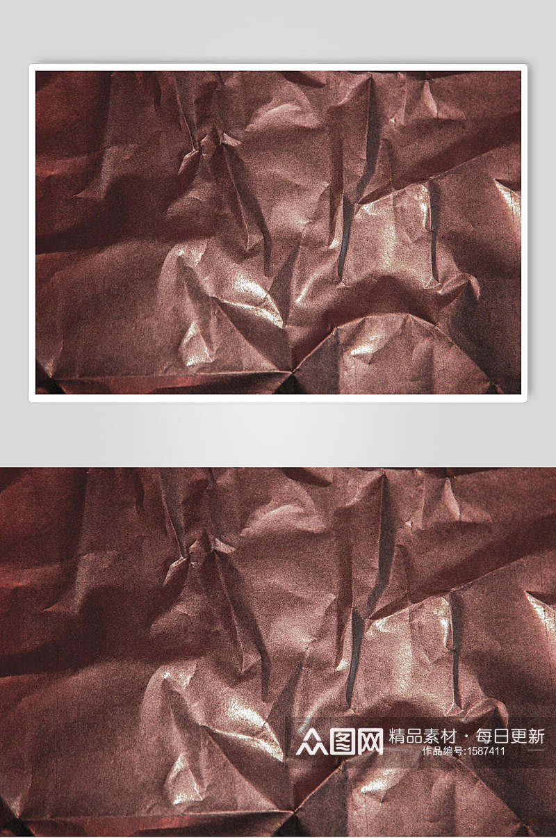 深棕色玫瑰金箔纸高清材质贴图图片素材