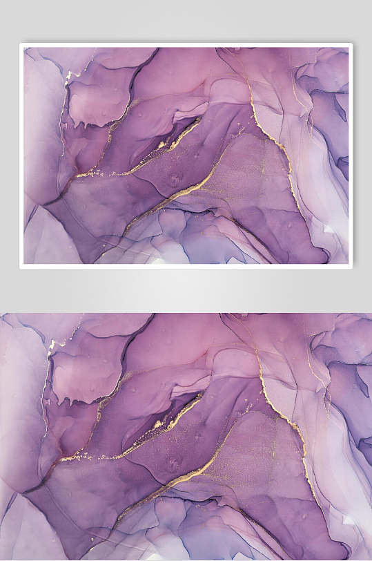 紫色波浪大理石纹理图片