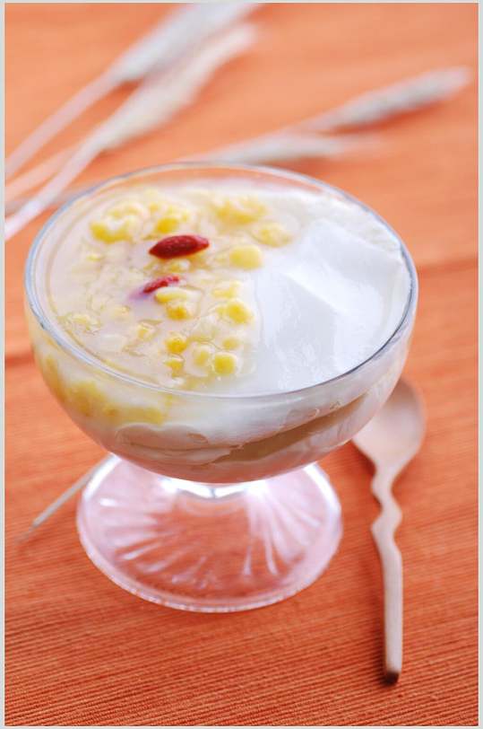 豆花甜品高清甜品营养摄影图