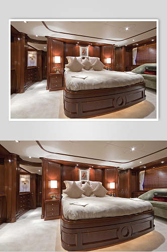 中式卧室实木家具高清图片