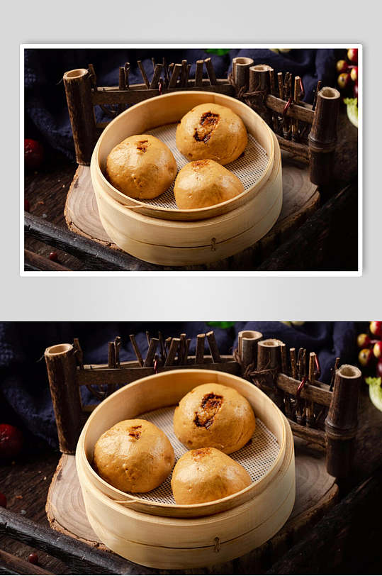 红糖馒头图片