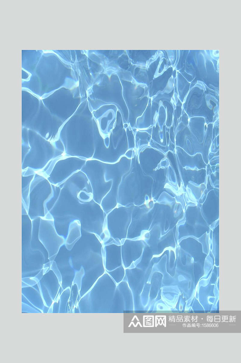 蓝色水纹图案图片高清图片素材