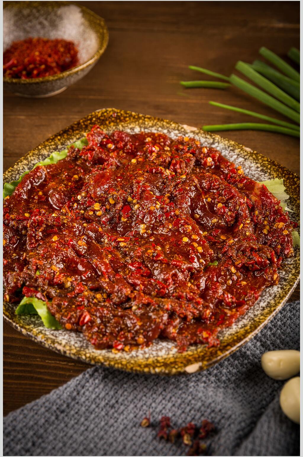 招牌牛肉高清特写图片素材